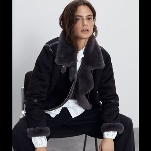 Zara double face jacket coat